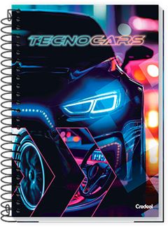 Caderno Credeal Universitario Tecnocars Cd 1m 96fls