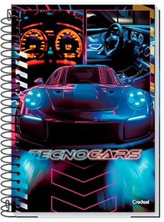 Caderno Credeal Universitario Tecnocars Cd 1m 96fls