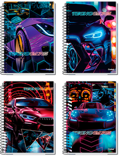 Caderno Credeal Universitario Tecnocars Cd 1m 96fls