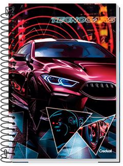 Caderno Credeal Universitario Tecnocars Cd 10m 200fls