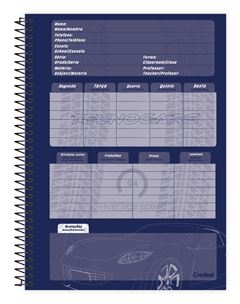 Caderno Credeal Universitario Tecnocars Cd 10m 200fls