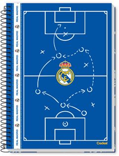 Caderno Credeal Universitario Real Madrid Cd 1m 80fls