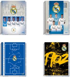Caderno Credeal Universitario Real Madrid Cd 1m 80fls