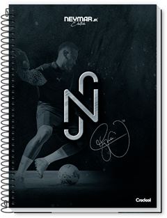 Caderno Credeal Universitario Neymar Cd 1m 80fls