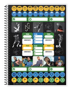 Caderno Credeal Universitario Neymar Cd 1m 80fls