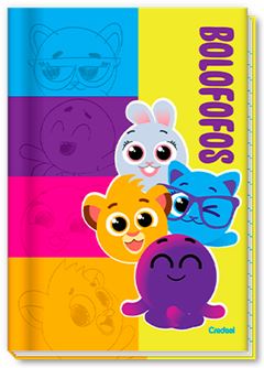 Caderno Credeal Universitario Bolofofos Cd Cost 80fls
