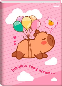 Caderno Jandaia Universitario Capyvibes Cd Cost 80fls
