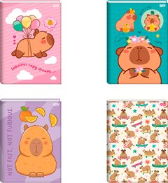 Caderno Jandaia Universitario Capyvibes Cd Cost 80fls