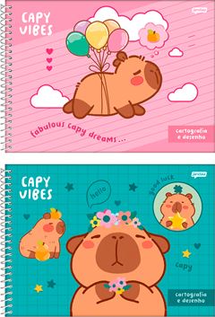 Caderno Jandaia Cartografia Capyvibes Cd Esp 80fls