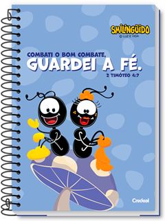Caderno Credeal Universitario Smilinguido Cd 1m 80fls