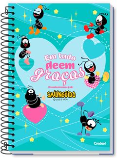 Caderno Credeal Universitario Smilinguido Cd 10m 160fls