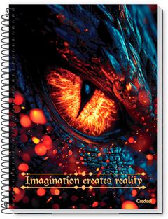 Caderno Credeal Universitario Aventura Dragoes Cd 1m 80fls