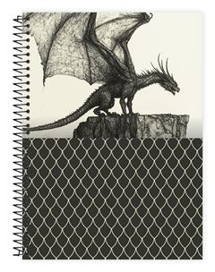 Caderno Credeal Universitario Aventura Dragoes Cd 1m 80fls