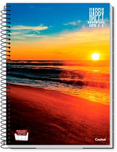 Caderno Credeal Universitario Happy Cd 1m 80fls