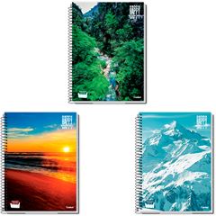Caderno Credeal Universitario Happy Cd 20m 280fls