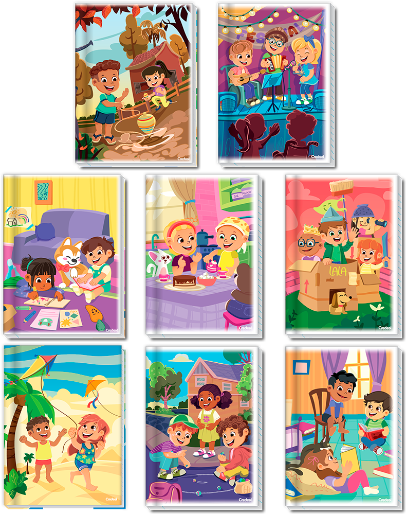 Caderno Credeal Universitario Turma Da Lala Cf 96fls