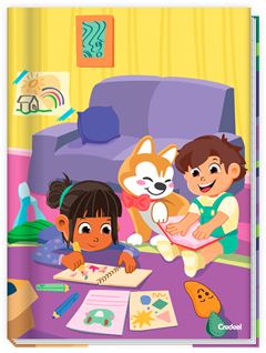 Caderno Credeal Turma Da Lala 1/4 Cf Cost 96fls