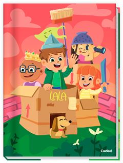 Caderno Credeal Turma Da Lala 1/4 Cf 96fls
