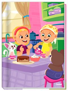 Caderno Credeal Turma Da Lala 1/4 Cf 96fls