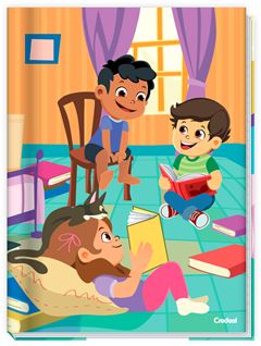 Caderno Credeal Turma Da Lala 1/4 Cf 96fls