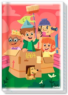 Caderno Credeal Universitario Turma Da Lala Cf Cost 80fls
