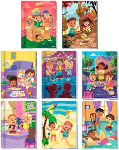 Caderno Credeal Turma Da Lala 1/4 Cf 48fls