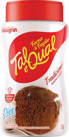 Adocante Em Po Tal E Qual 120g