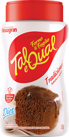 Adocante Em Po Tal E Qual 120g