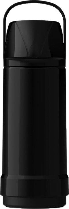 Garrafa Termica Invicta Pressao Glt Preta 1l