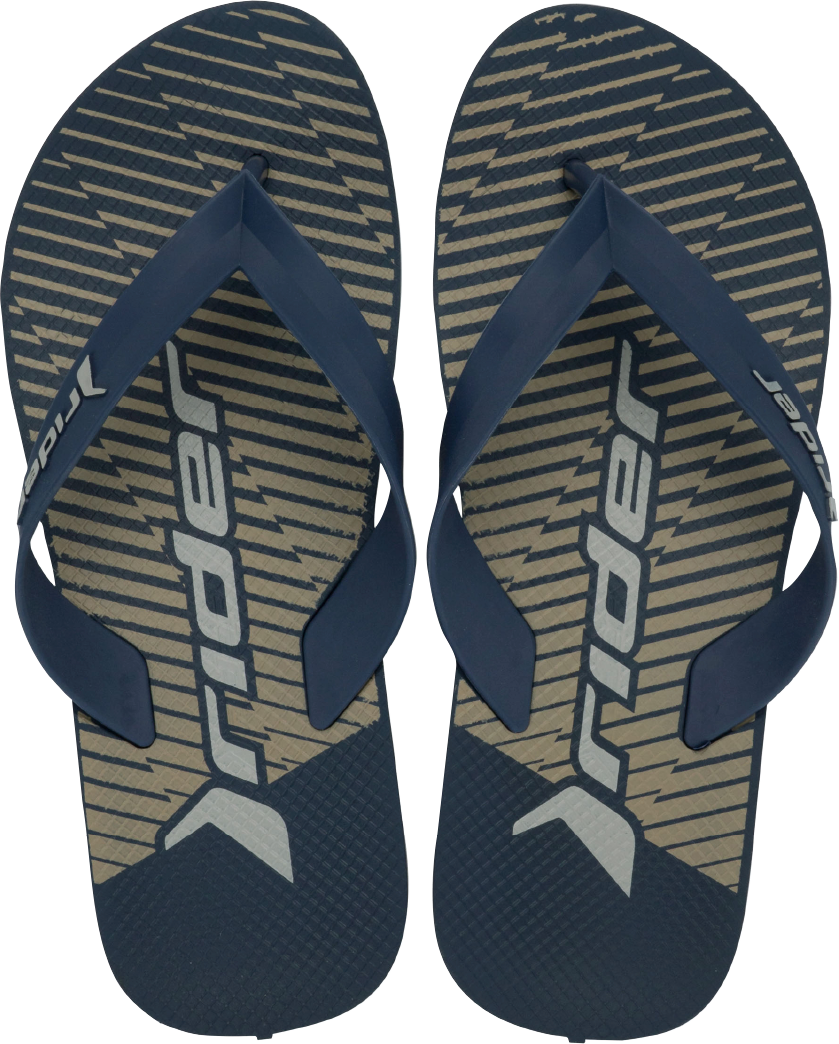 Sandalia Rider Feel Urban Masc Adulto Preto/Azul/Bege