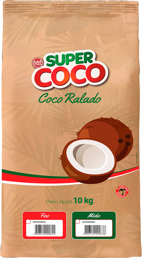 Coco Ralado Supercoco Puro Fino Seco 10kg