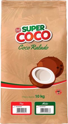 Coco Ralado Supercoco Puro Fino Seco 10kg