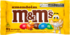 Chocolate M&M Amendoim 40g