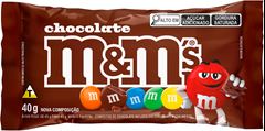 Chocolate M&M Chocolate Ao Leite 40g