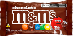 Chocolate M&M Chocolate Ao Leite 40g