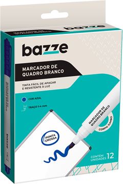 Marcador Quadro Branco Bazze Azul