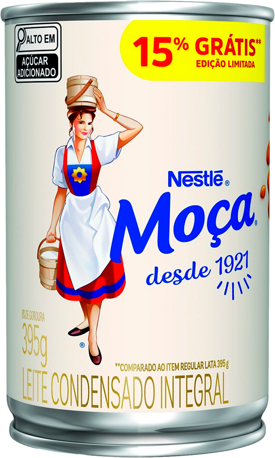 Leite Condensado Moca Nestle 395g 15% Gratis