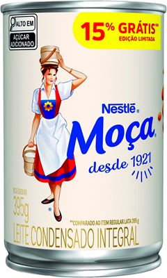 Leite Condensado Moca Nestle 395g 15% Gratis