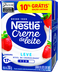Creme De Leite Nestle Tp 200g 10% Gratis