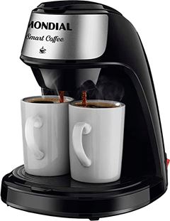 Cafeteira Mondial Preta 2 Xicaras 220v