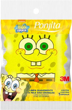 Esponja Banho 3m Ponjita Bob Esponja