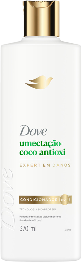 Condicionador Dove Umectacao + Coco Antioxi 370ml