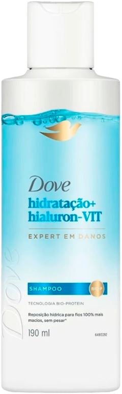 Shampoo Dove  Hidratacao + Hialuron Vit 190ml
