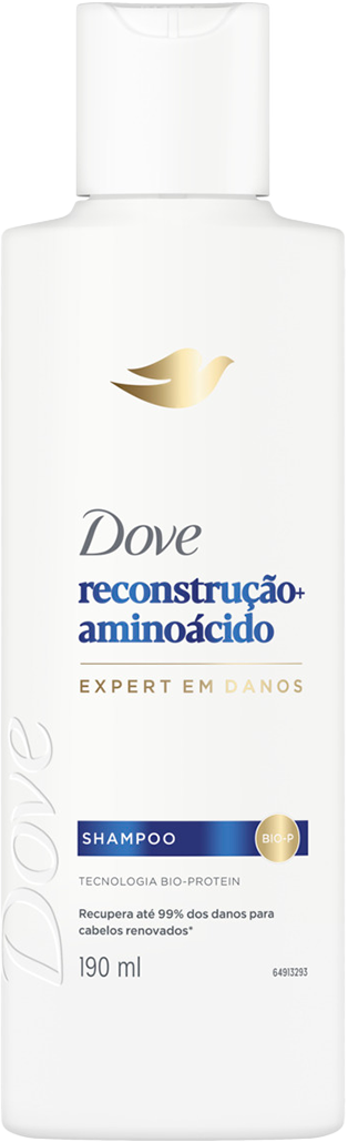 Shampoo Dove Reconstrucao + Aminoacidos 190ml