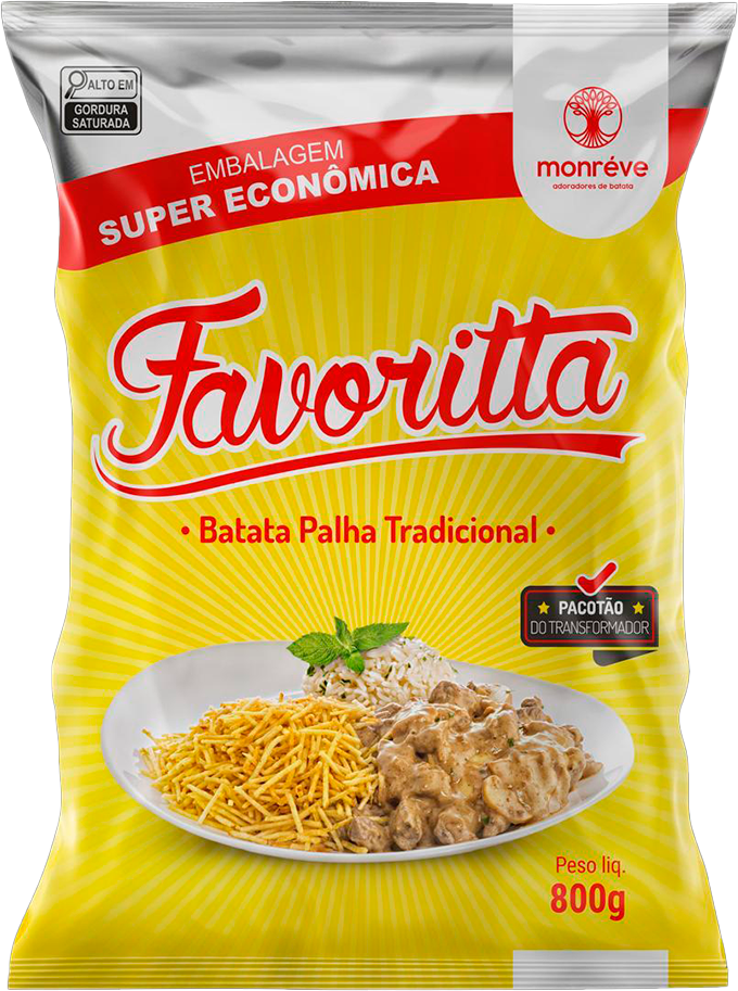 Batata Palha Favoritta 800g
