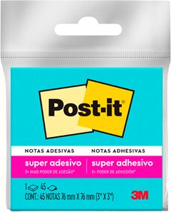 Nota Adesiva 3m Post It 654 Azul 45fls