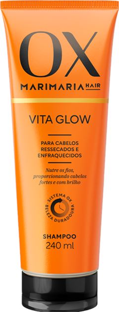 Shampoo Ox Mari Maria Vita Glow Bisnaga 240ml