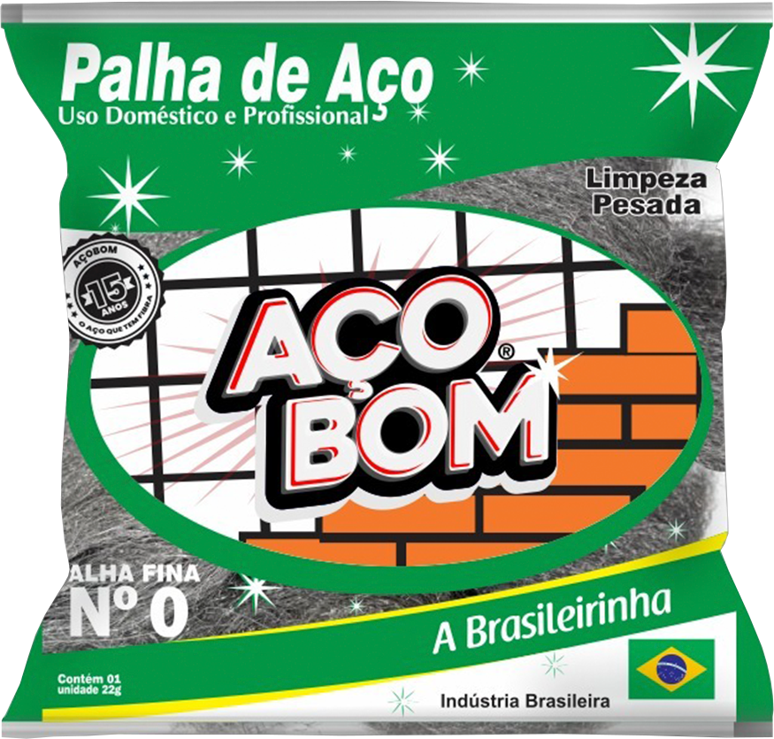 Palha De Aco Acobom N0