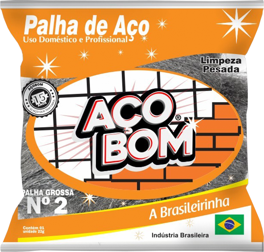 Palha De Aco Acobom N2