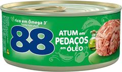 Atum 88 Pedacos Oleo 140g